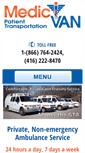 Mobile Screenshot of medicvan.com